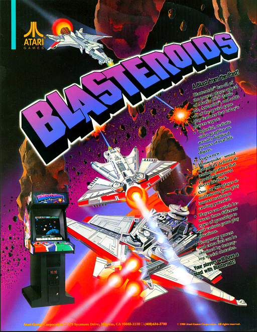 Blasteroids (rev 2) MAME2003Plus Game Cover
